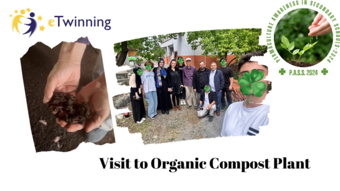 Organik Kompost Üretim Tesisine Ziyaret